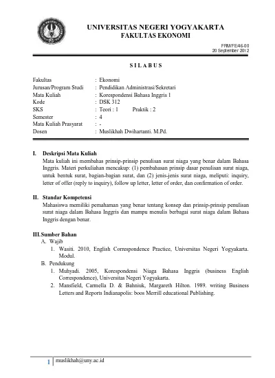 Detail Surat Niaga Bahasa Inggris Nomer 14