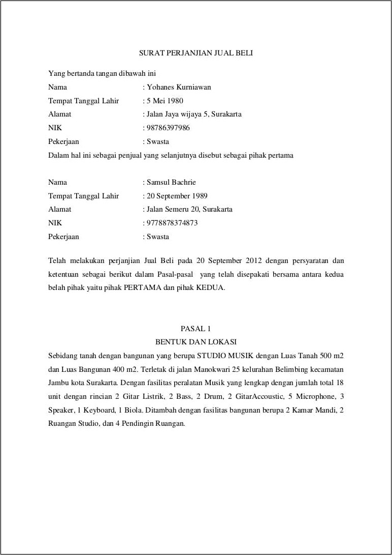 Detail Surat Niaga Bahasa Inggris Nomer 32