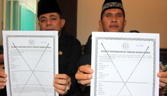 Detail Surat Nikah Sementara Nomer 8