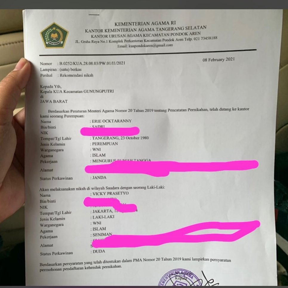 Detail Surat Numpang Nikah Untuk Duda Nomer 10