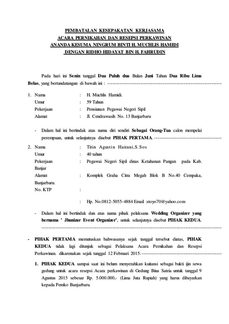 Detail Surat Pembatalan Acara Nomer 36