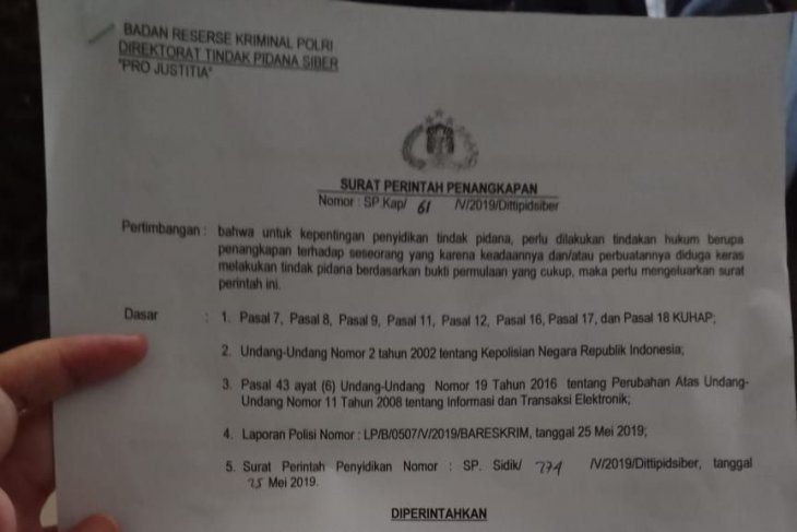 Detail Surat Penangkapan Polisi Nomer 4