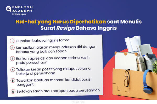 Detail Surat Pengunduran Diri Bahasa Inggris Nomer 32