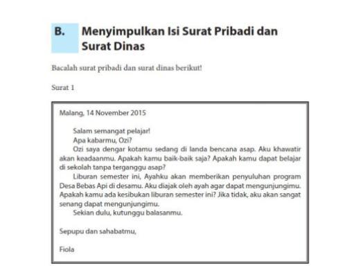 Detail Surat Pribadi Bahasa Indonesia Nomer 16