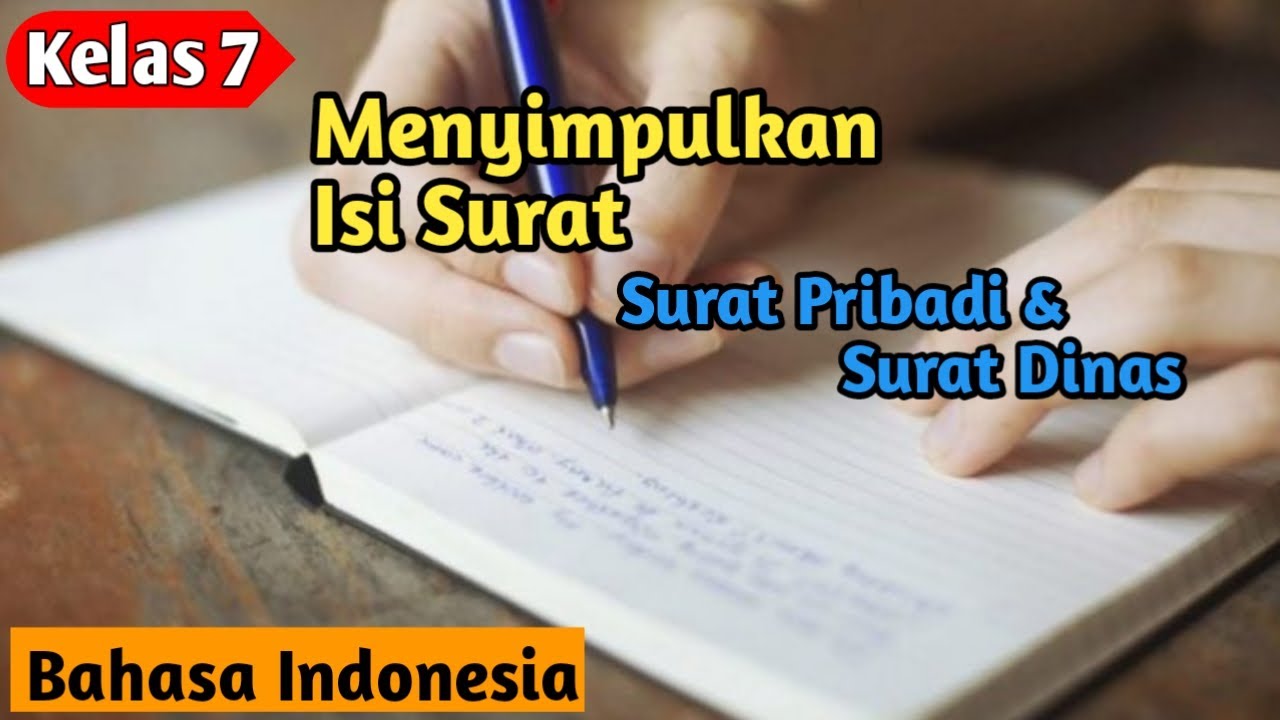 Detail Surat Pribadi Bahasa Indonesia Nomer 39