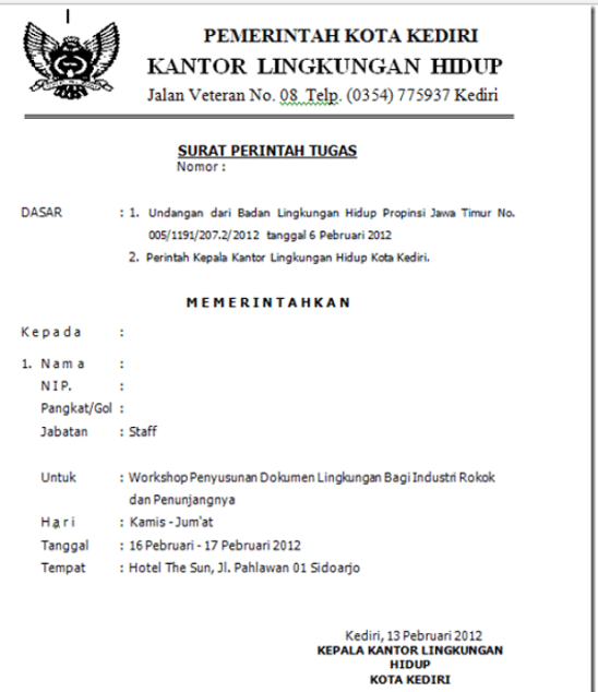 Detail Surat Resmi Bahasa Indonesia Nomer 27