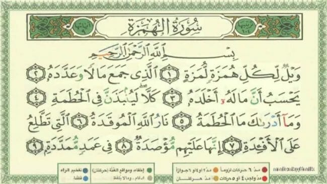 Detail Surat Surat Pendek Al Quran Penting Untuk Dihafal Nomer 12