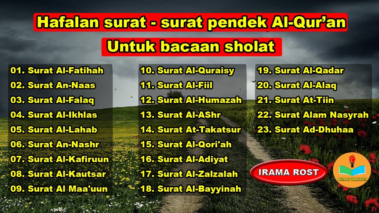 Detail Surat Surat Pendek Al Quran Penting Untuk Dihafal Nomer 8