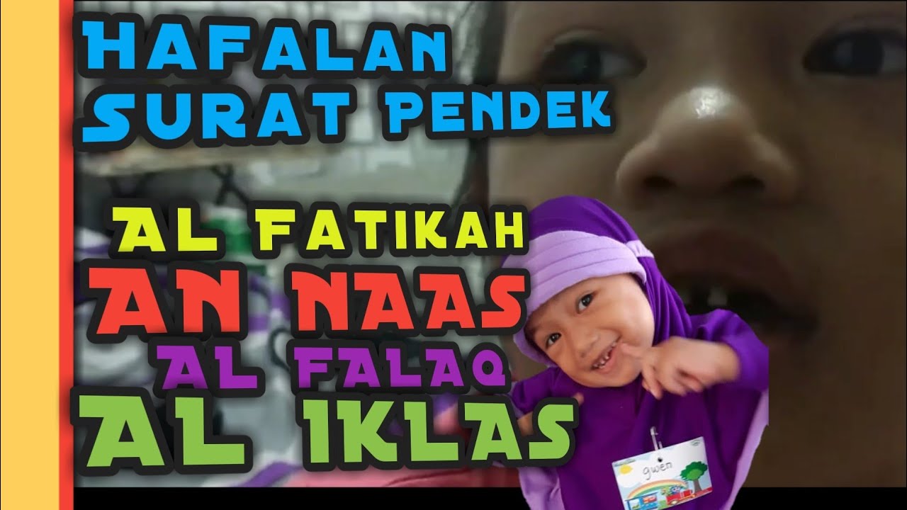 Detail Surat Surat Pendek Untuk Anak Tk Nomer 7