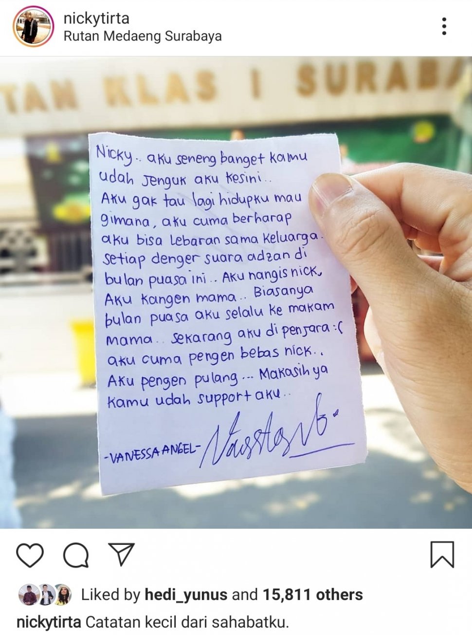 Detail Surat Terakhir Untuk Sahabat Nomer 32