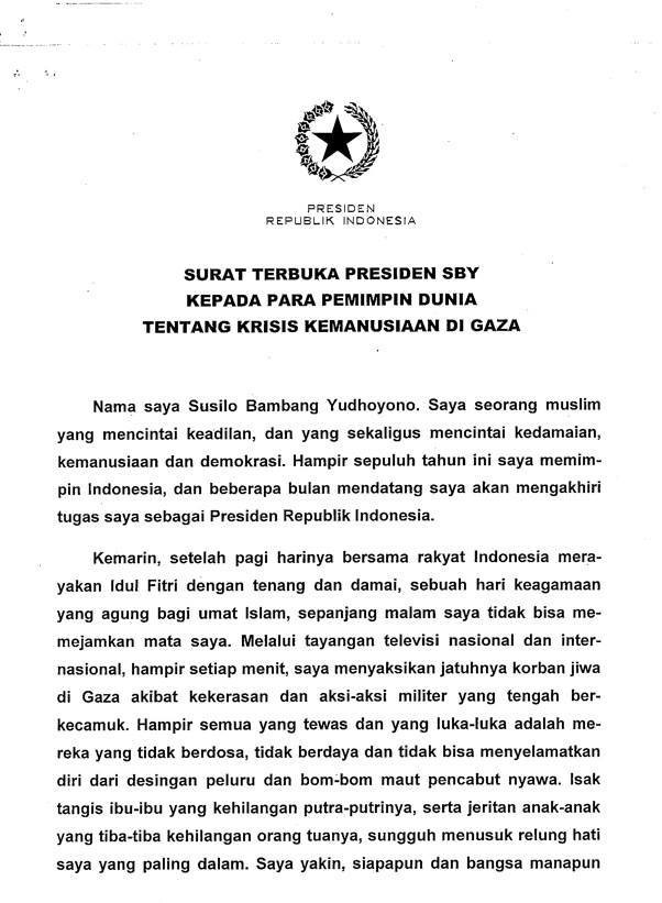 Detail Surat Terbuka Untuk Presiden Nomer 8