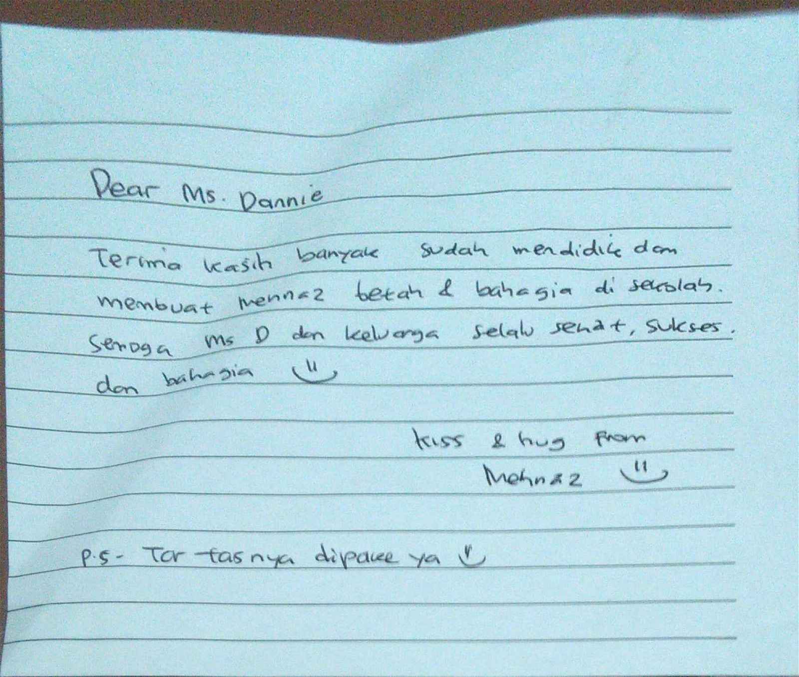 Detail Surat Terima Kasih Untuk Guru Nomer 9