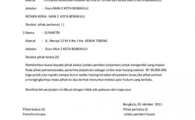 Detail Surat Titipan Uang Nomer 5