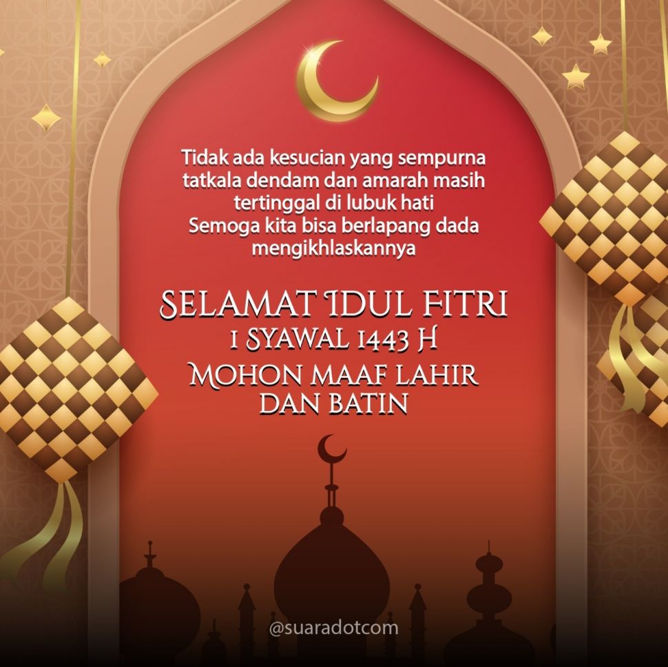 Detail Surat Ucapan Idul Fitri Nomer 12