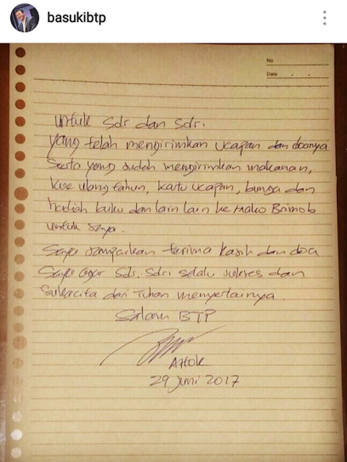 Detail Surat Ucapan Ulang Tahun Nomer 5