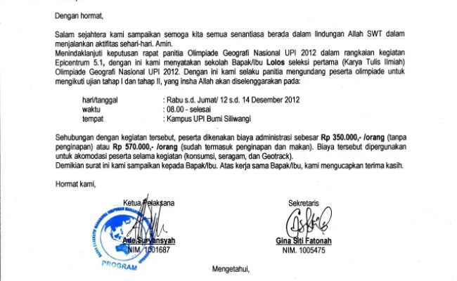 Detail Surat Undangan Acara Nomer 23