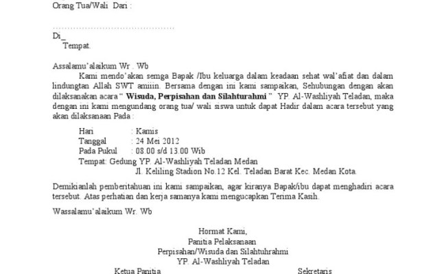 Detail Surat Undangan Acara Nomer 40