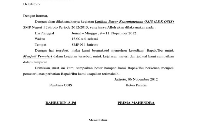 Detail Surat Undangan Pembicara Nomer 32