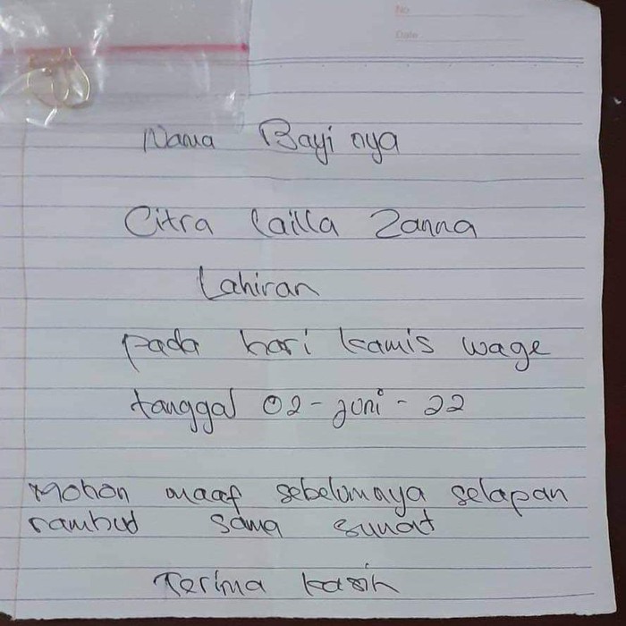 Detail Surat Untuk Anak Perempuan Nomer 36