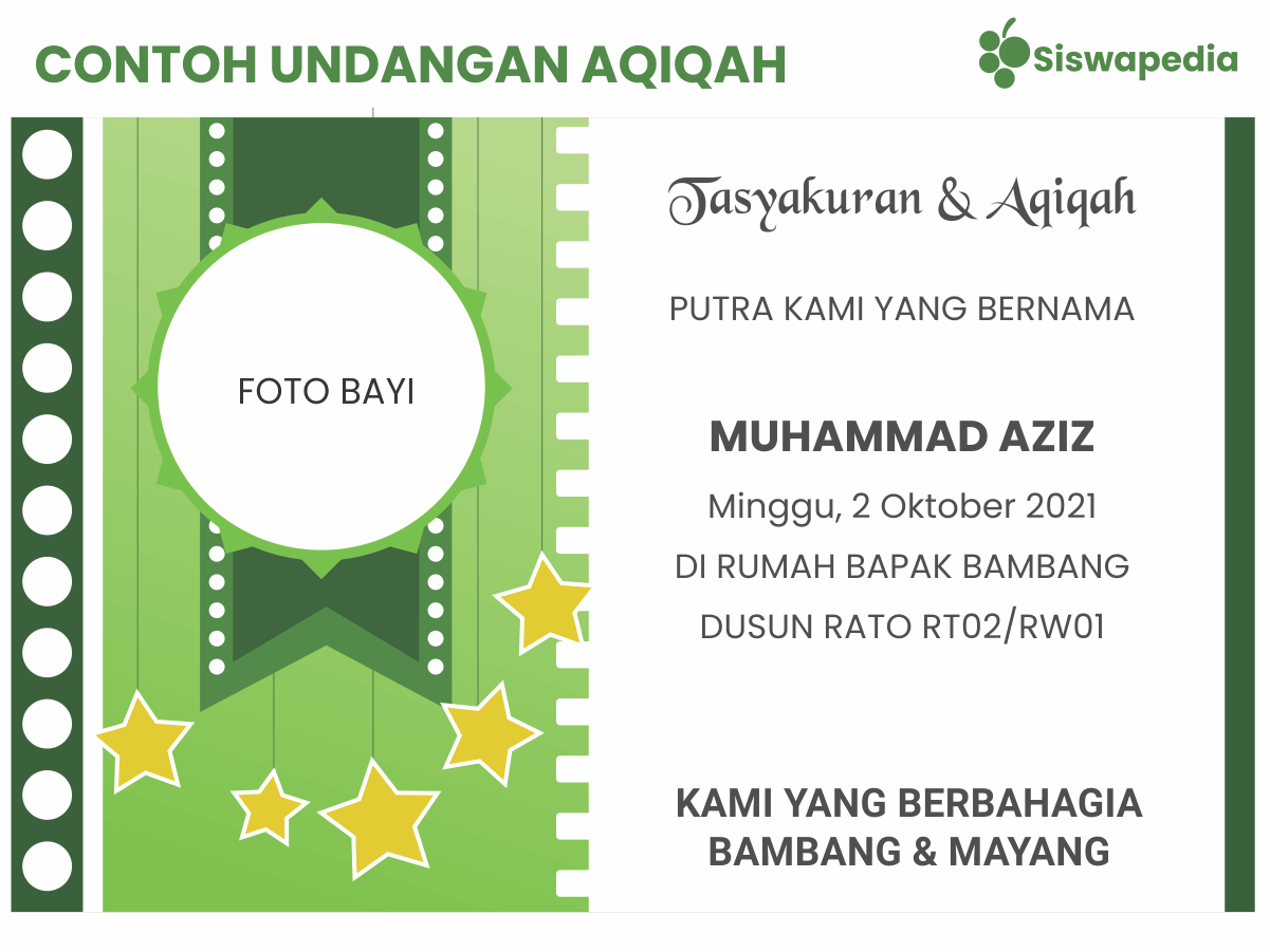 Detail Surat Untuk Aqiqah Nomer 32