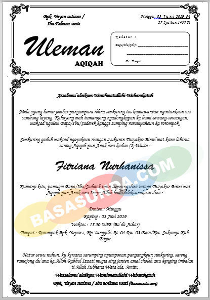 Download Surat Untuk Aqiqah Nomer 35