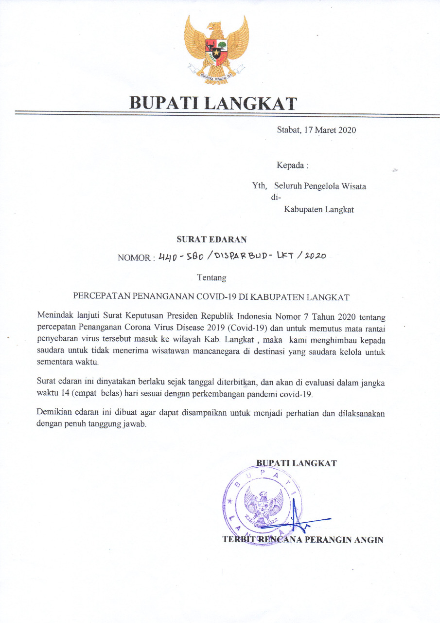 Detail Surat Untuk Bupati Nomer 11