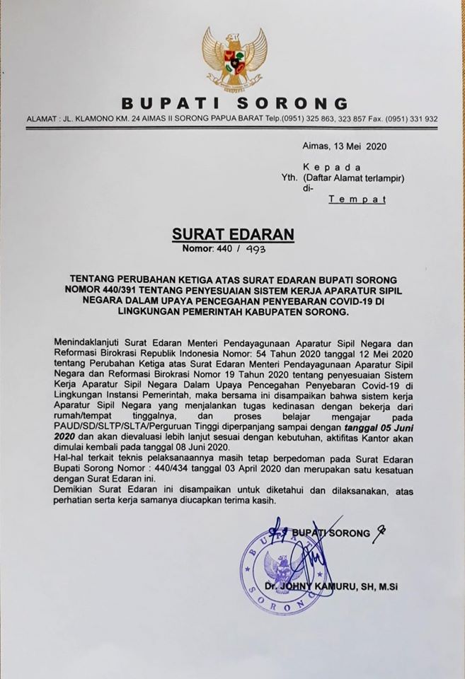 Detail Surat Untuk Bupati Nomer 27