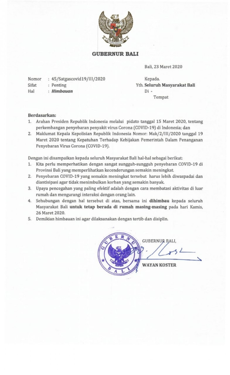 Detail Surat Untuk Gubernur Nomer 2