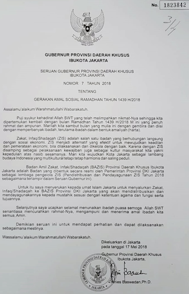 Detail Surat Untuk Gubernur Nomer 20