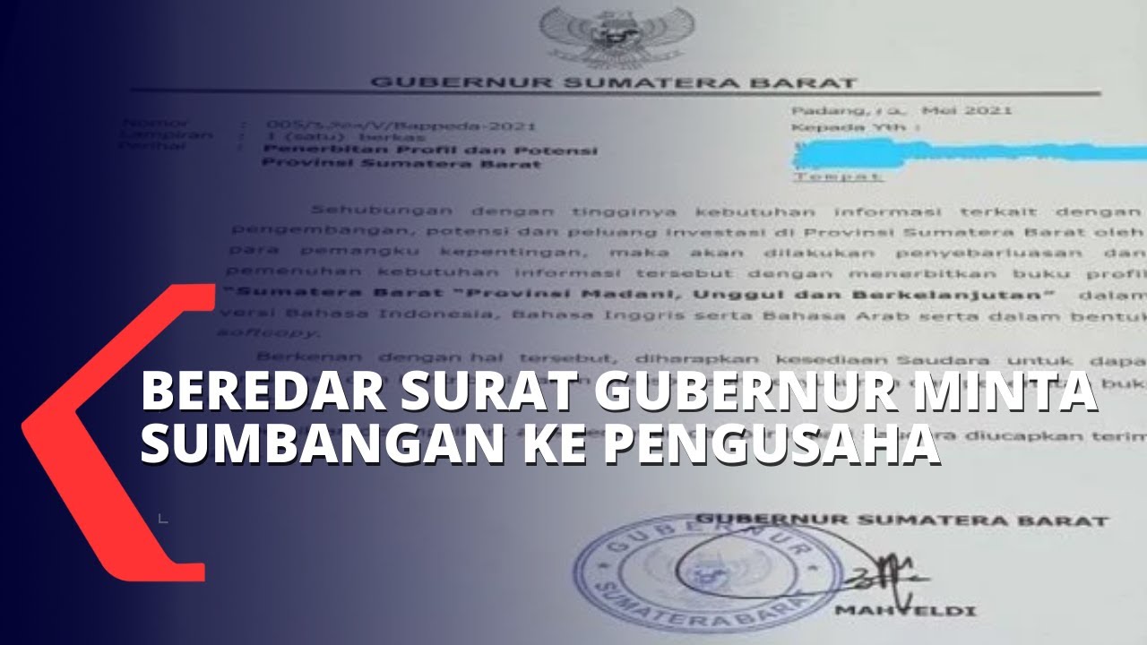 Detail Surat Untuk Gubernur Nomer 41