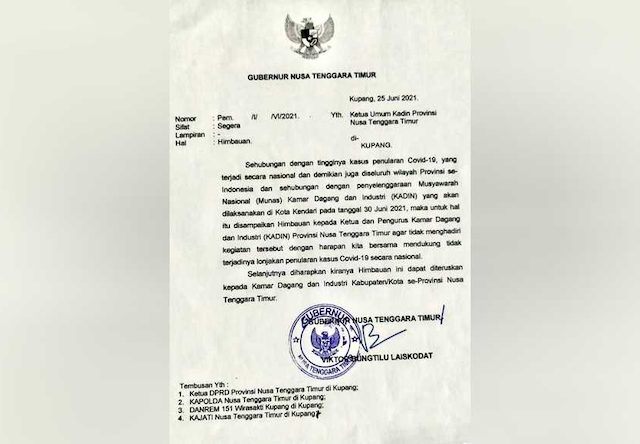 Detail Surat Untuk Gubernur Nomer 43