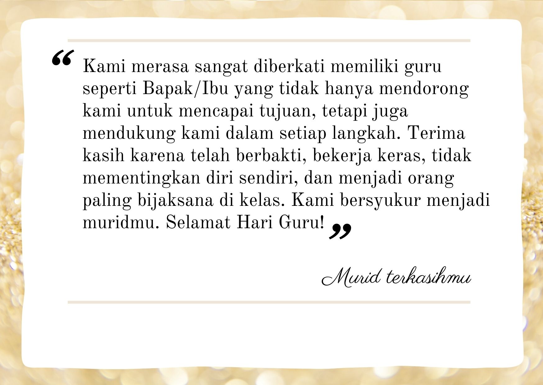 Detail Surat Untuk Hari Ibu Yang Menyentuh Hati Nomer 47