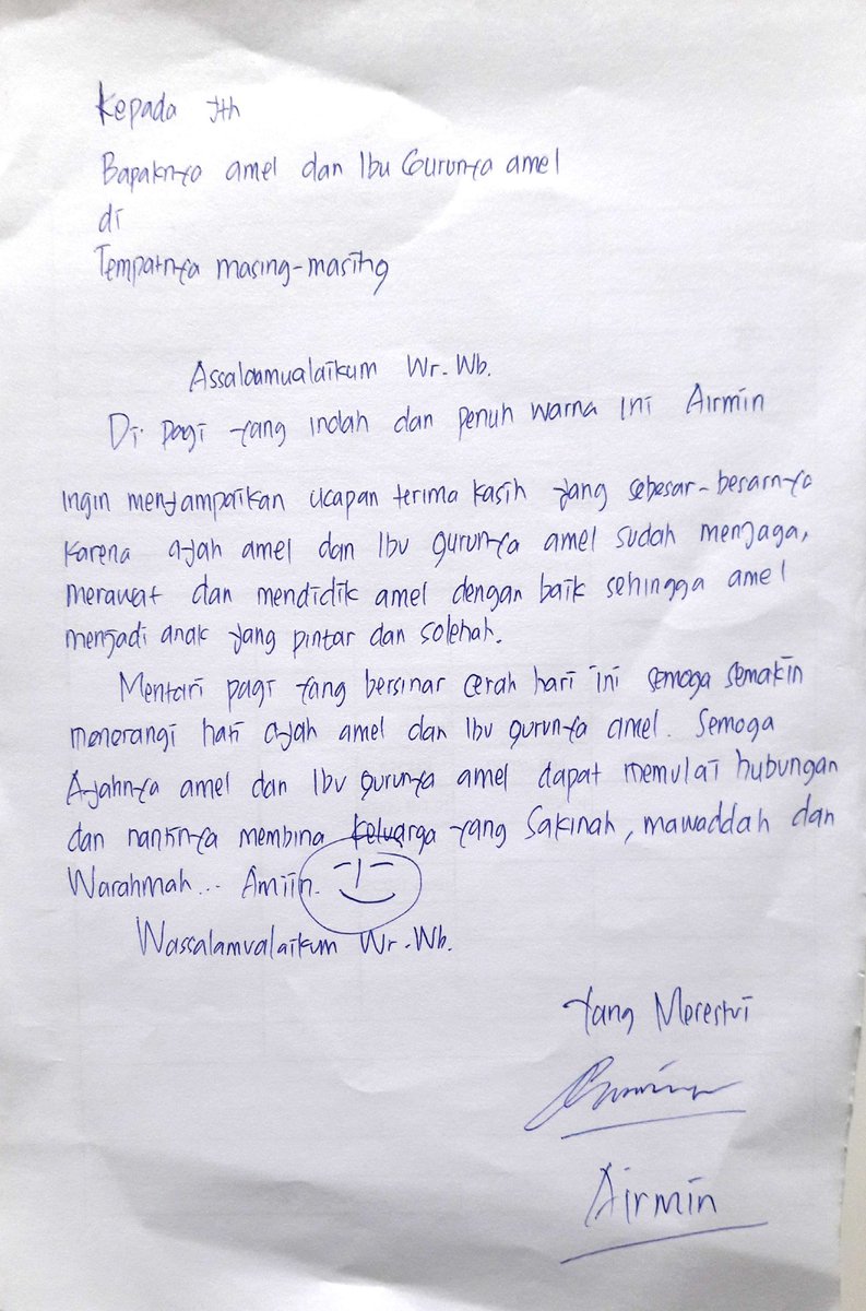 Detail Surat Untuk Ibu Dan Ayah Nomer 16