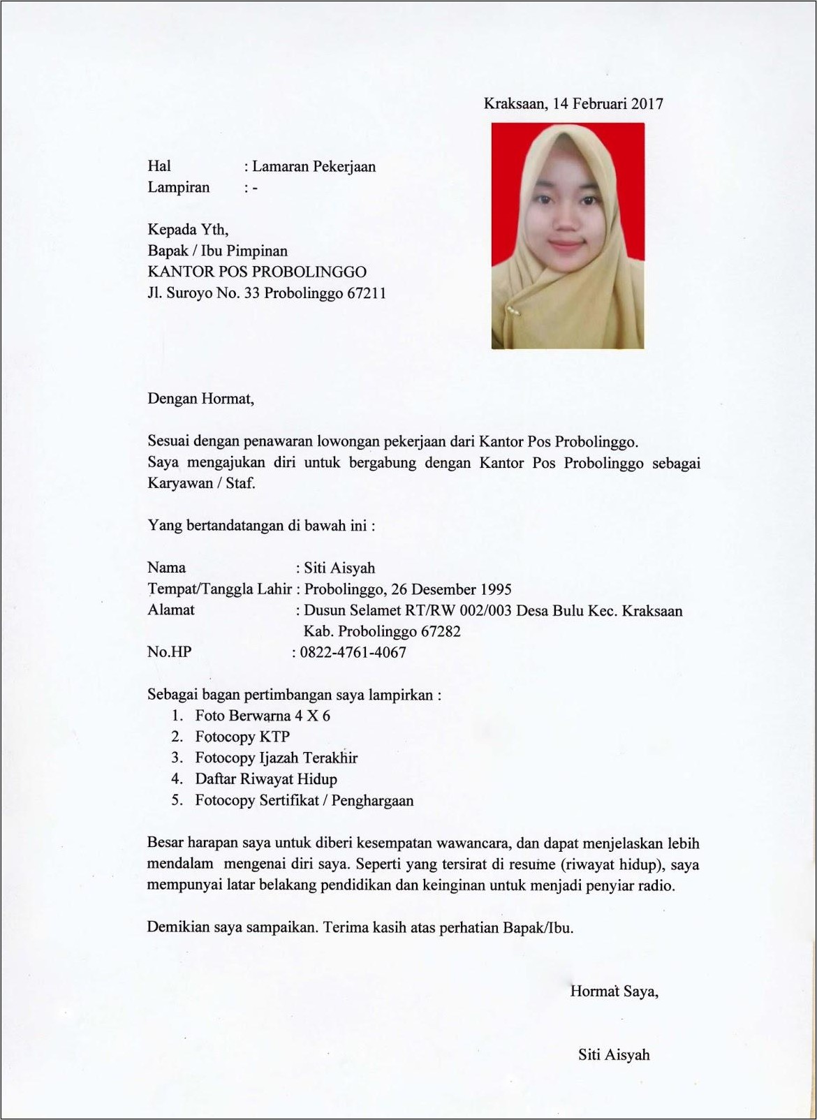 Detail Surat Untuk Indonesia Nomer 39