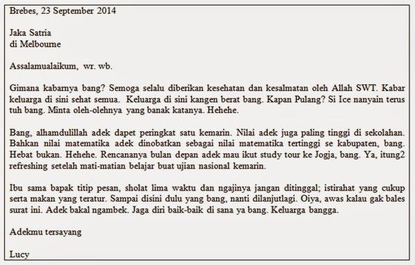 Detail Surat Untuk Keluarga Nomer 3