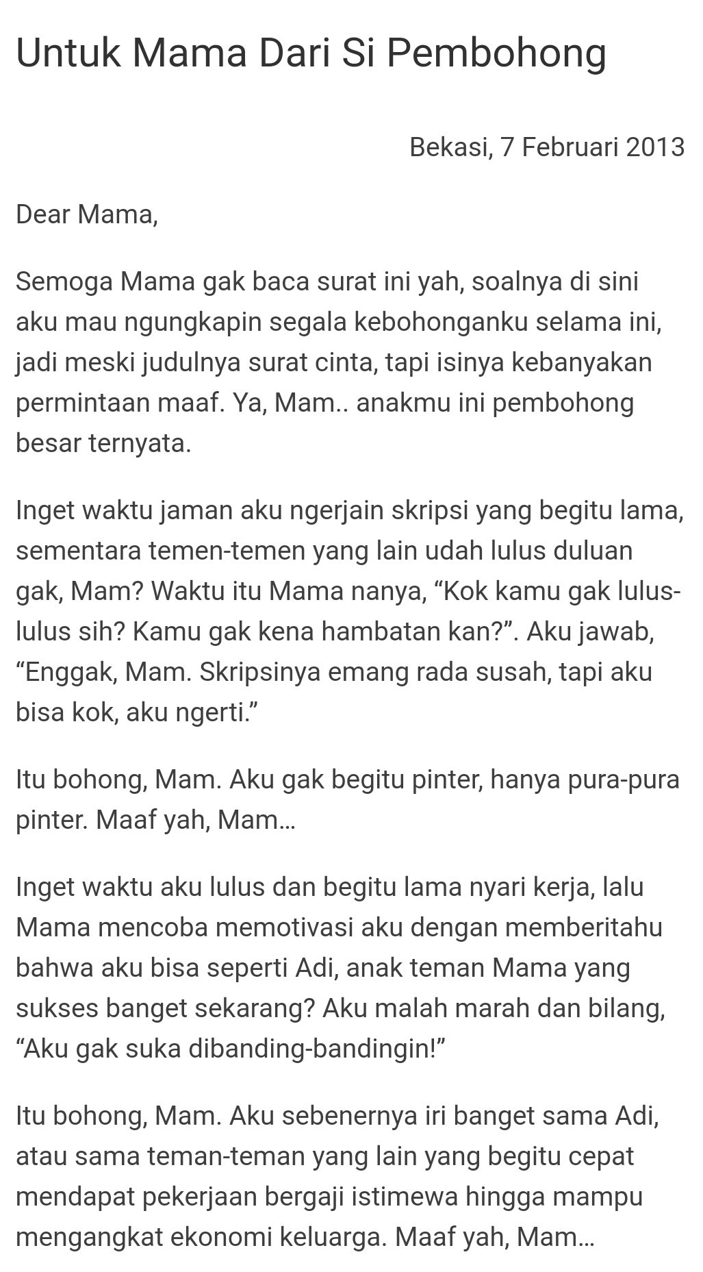 Detail Surat Untuk Mama Nomer 15