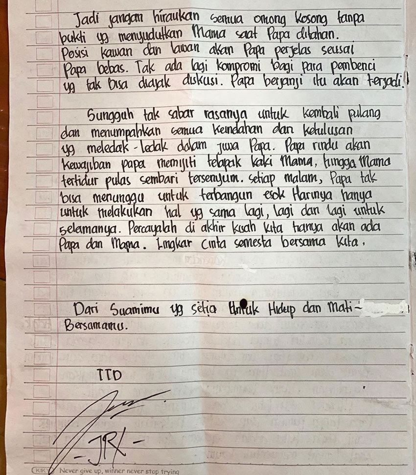 Detail Surat Untuk Mama Nomer 19