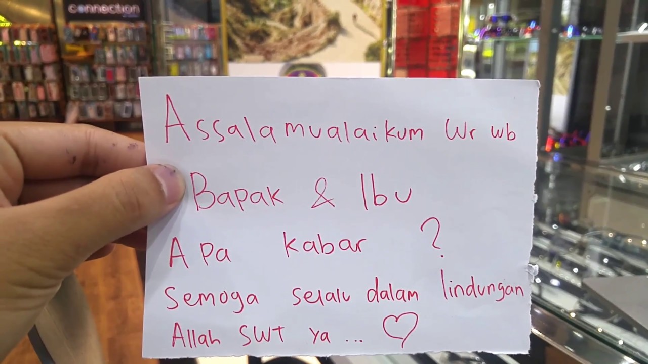 Detail Surat Untuk Orang Tua Singkat Nomer 25