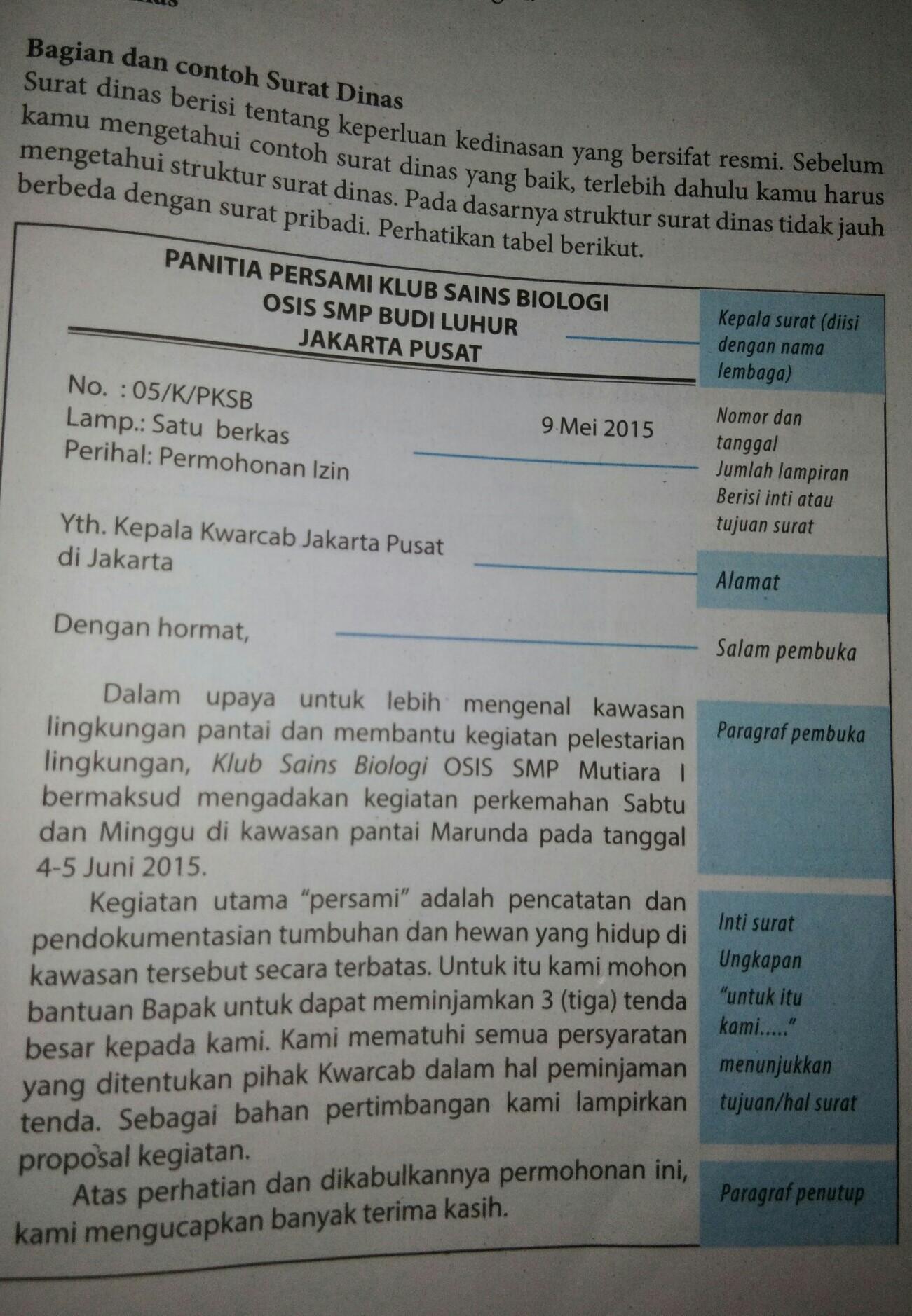 Detail Surat Untuk Osis Nomer 51