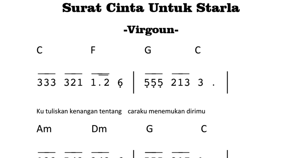 Detail Surat Untuk Starla Midi Nomer 17