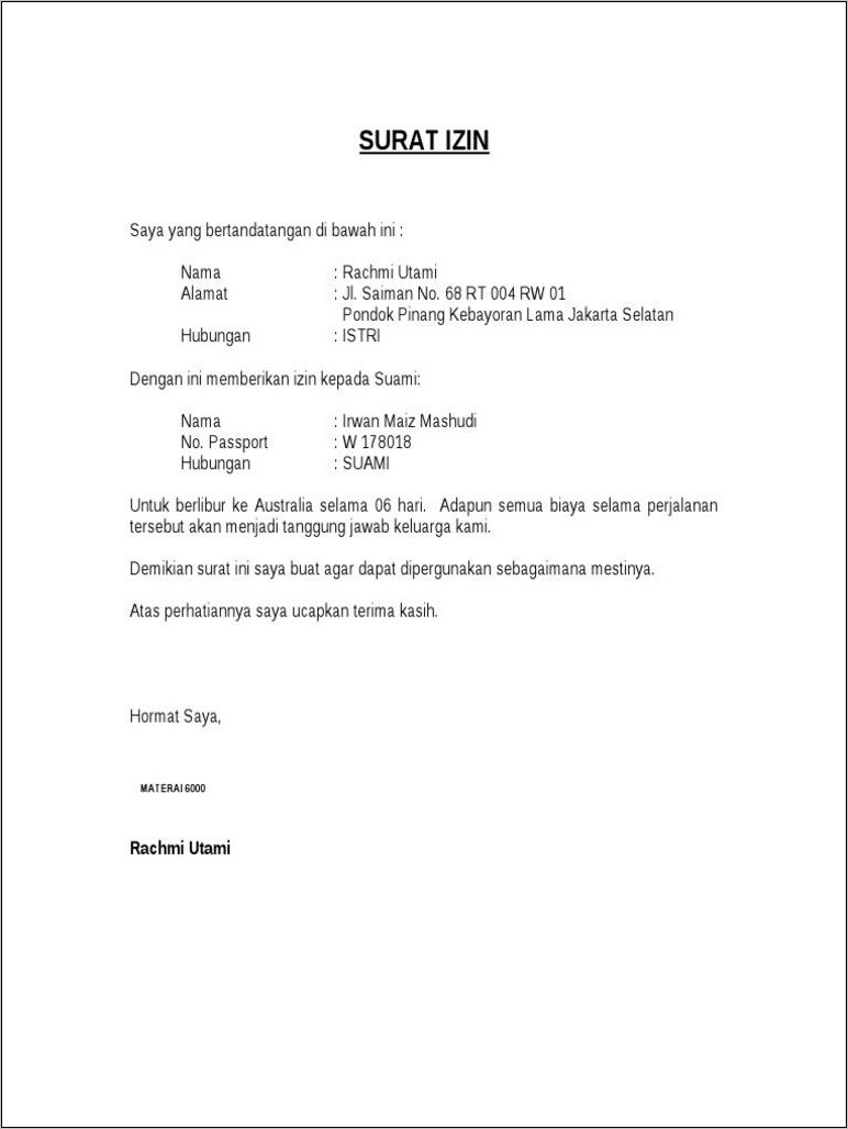 Detail Surat Untuk Suami Nomer 29