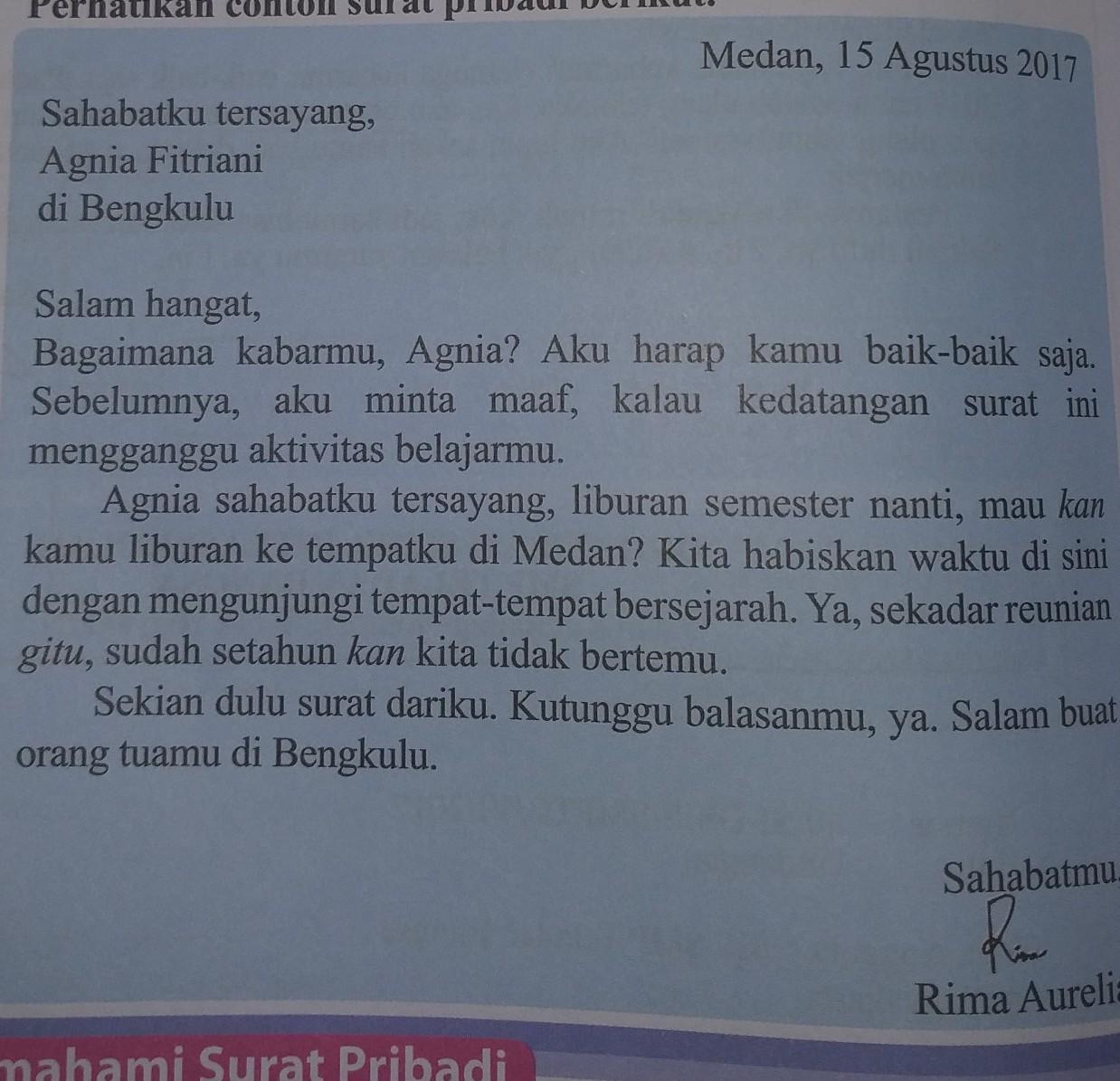 Detail Surat Untuk Teman Sekelas Nomer 11