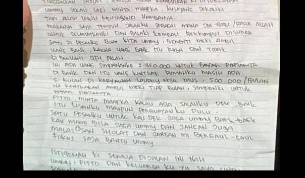 Detail Surat Untuk Teroris Nomer 2