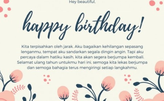 Detail Surat Untuk Ulang Tahun Nomer 31