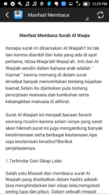 Detail Surat Waqiah Bahasa Indonesia Nomer 5