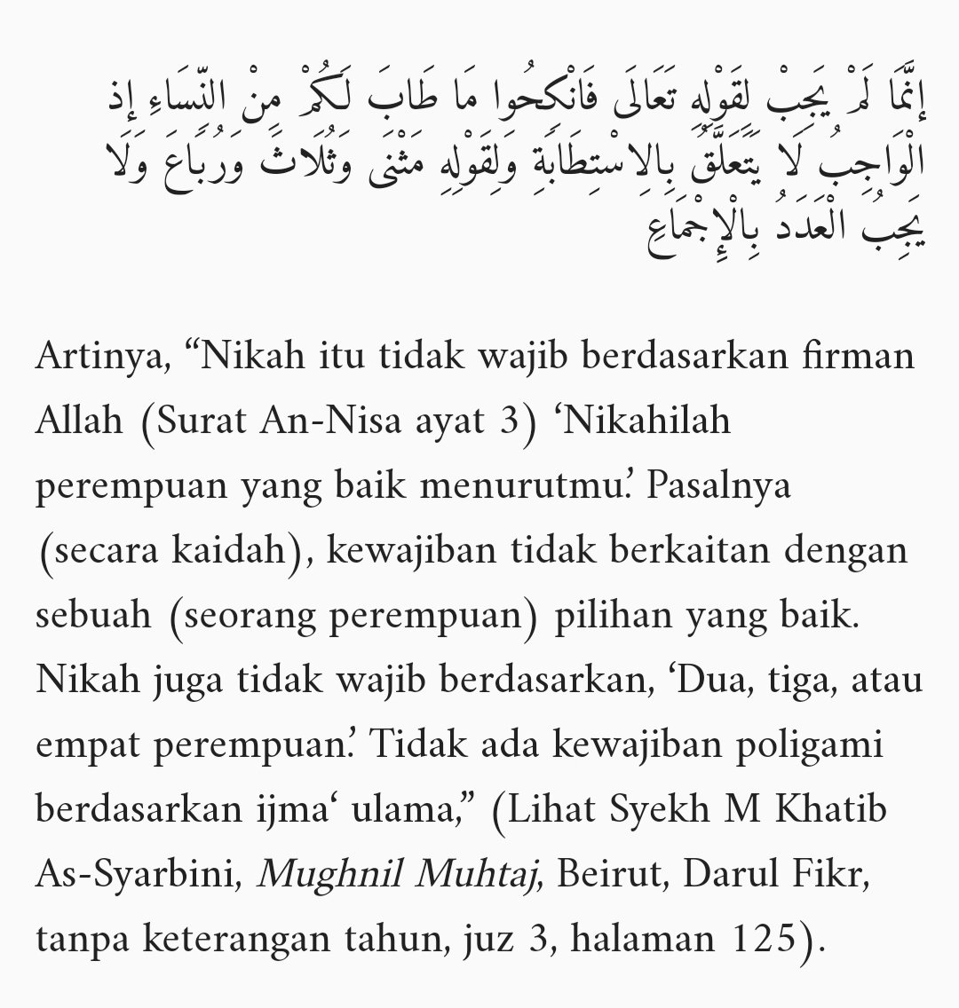 Detail Surat Yang Menjelaskan Tentang Poligami Nomer 2