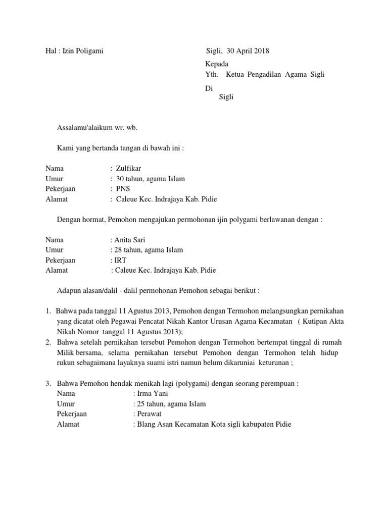 Detail Surat Yang Menjelaskan Tentang Poligami Nomer 14