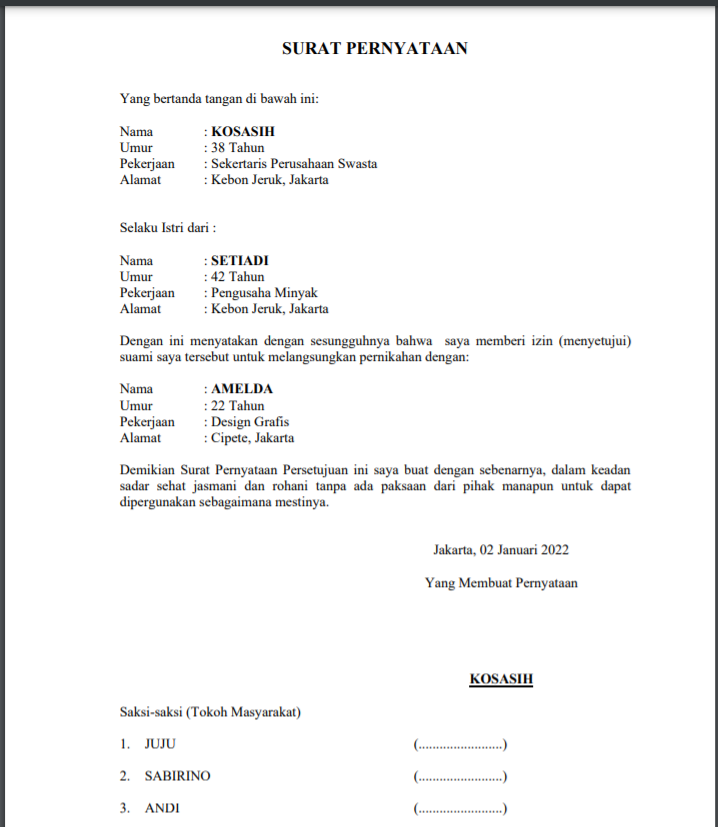 Detail Surat Yang Menjelaskan Tentang Poligami Nomer 17