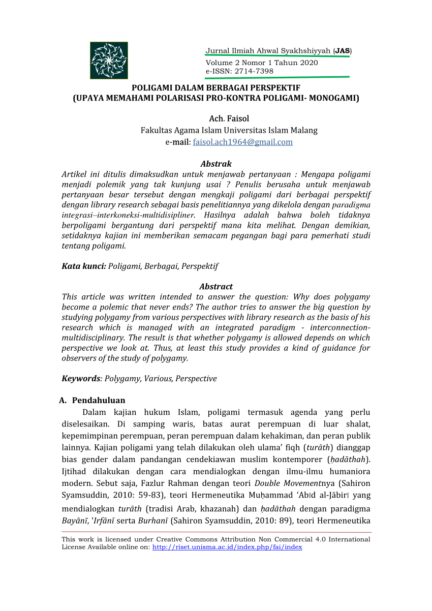 Detail Surat Yang Menjelaskan Tentang Poligami Nomer 30