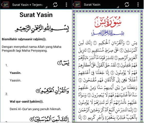 Detail Surat Yasin Dalam Al Quran Juz Berapa Nomer 10